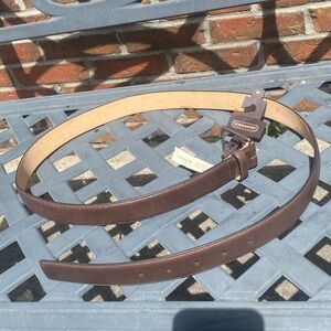 Coach men’s dress belt brown size 40